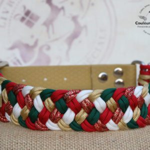 collier de Noël en paracorde