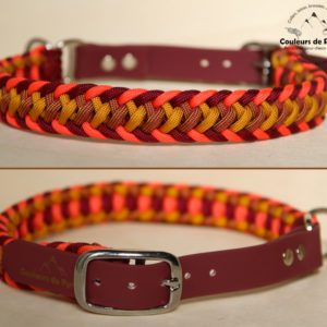 collier en paracorde et biothane