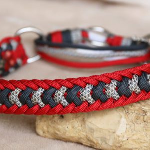 collier en paracorde, à martingale